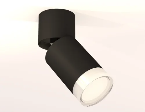 Светильник накладной Techno Spot XM XM6313080 Ambrella light чёрный 1 лампа, основание чёрное в стиле хай-тек современный круглый фото 2