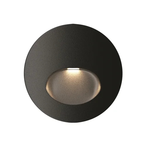 Подсветка для лестниц LED Bil O015SL-L3B3K Maytoni уличный IP54 чёрный на 1 лампу, плафон чёрный в стиле современный LED фото 2