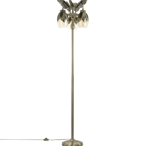 Торшер Гаруда CL420933 Citilux  прозрачный 3 лампы, основание бронзовое в стиле современный
 фото 2