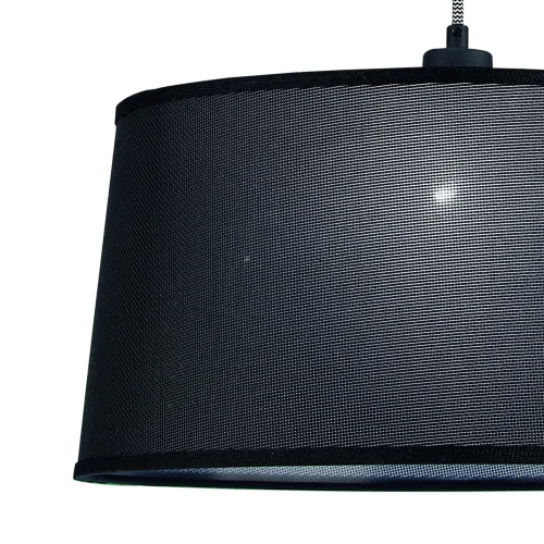 Светильник подвесной NORDICA E27 4929 Mantra чёрный 1 лампа, основание чёрное в стиле современный минимализм  фото 4