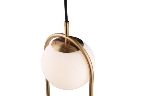 Светильник подвесной Glob LOFT2601-A LOFT IT белый 2 лампы, основание медь в стиле современный шар фото 5