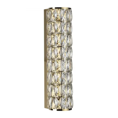 Бра LED Panta 4926/8WL Odeon Light прозрачный на 1 лампа, основание золотое в стиле современный 