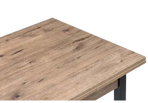 Стол деревянный Форли дуб велингтон / черный матовый 424178 Woodville столешница дуб велингтон из лдсп фото 9