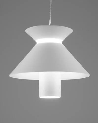 Светильник подвесной LED Ori V10886-PL Moderli белый 1 лампа, основание белое в стиле лофт современный  фото 4