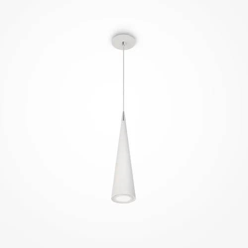 Светильник подвесной Nevill P318-PL-01-W Maytoni белый на 1 лампу, основание белое в стиле современный трубочки фото 4 Светильник подвесной Nevill P318-PL-01-W Maytoni белый на 1 лампу, основание белое в стиле современный трубочки фото 4