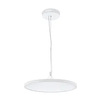 Светильник подвесной LED Cerignola-C 98606 Eglo белый на 1 лампу, основание белое в стиле хай-тек 
