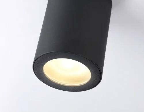 Светильник накладной TN22799 Ambrella light чёрный 1 лампа, основание чёрное в стиле хай-тек современный круглый фото 5