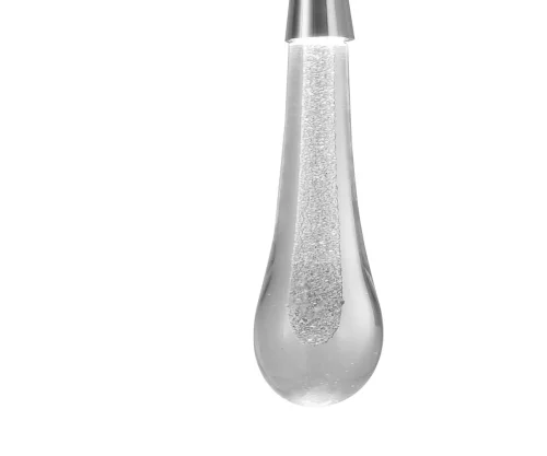Светильник подвесной LED Гутта 07861-1A,02 Kink Light прозрачный 1 лампа, основание хром в стиле современный  фото 2