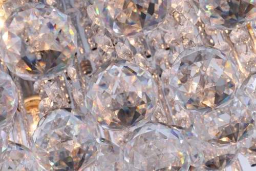 Светильник потолочный 492R/9PL Escada прозрачный на 9 ламп, основание хром в стиле современный фото 2 Светильник потолочный 492R/9PL Escada прозрачный на 9 ламп, основание хром в стиле современный фото 2