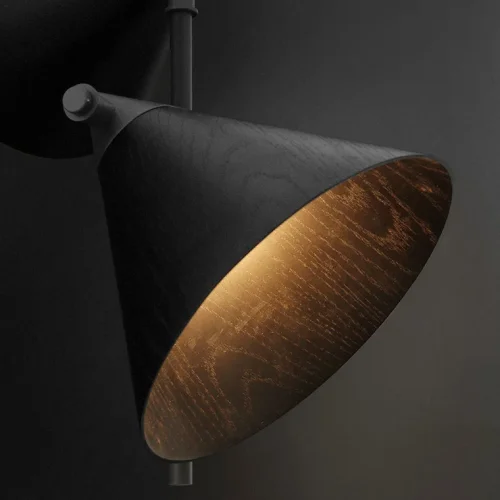 Светильник подвесной Cone 101468-26 ImperiumLoft чёрный 2 лампы, основание чёрное в стиле современный  фото 14