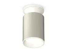 Светильник накладной Techno spot XS6314061 Ambrella light серый 1 лампа, основание серое белое в стиле современный круглый