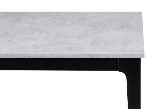Деревянный стол Айленд бетон светлый / черный 551093 Woodville столешница серая из лдсп фото 8