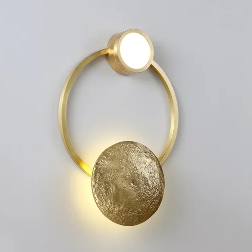 Бра Gioielli 01 Giopato Coombes 148131-22 ImperiumLoft белый на 2 лампы, основание латунь в стиле современный фото 5