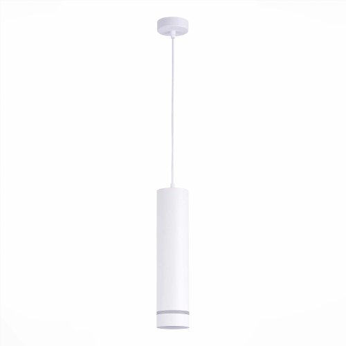 Светильник подвесной LED ST115.543.12 ST-Luce белый 1 лампа, основание белое в стиле модерн хай-тек трубочки фото 2