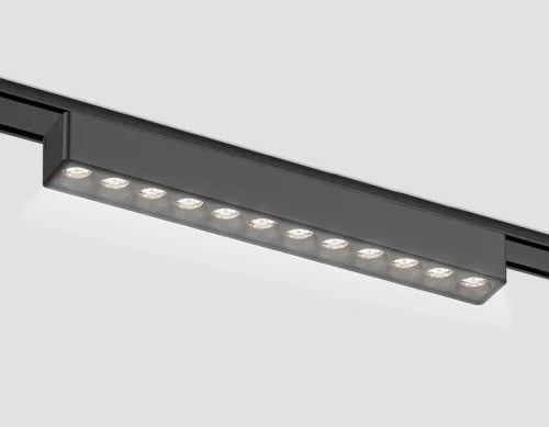 Светильник трековый магнитный LED Magnetic Ultra Slim GV1409 Ambrella light чёрный для шинопроводов серии Magnetic Ultra Slim чёрный фото 3