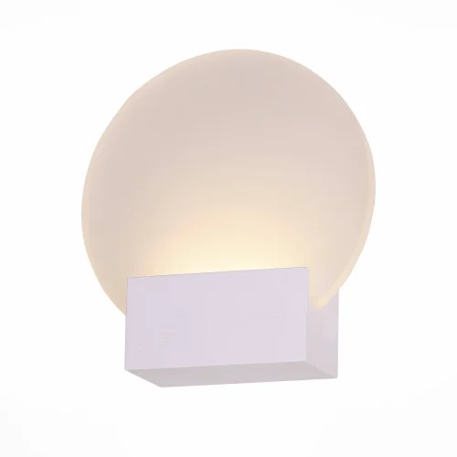 Бра LED Luogo SL580.011.01 ST-Luce белый на 1 лампа, основание белое в стиле современный 