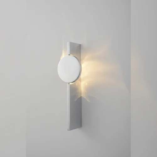 Бра LED REGALO AP5W LED CHROME Crystal Lux хром на 1 лампу, основание хром в стиле современный отражённый свет