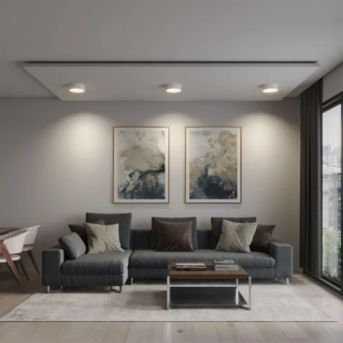 Светильник накладной LED с переключателем цветовой температуры Orbis 359598 Novotech белый на 1 лампу, основание белое в стиле хай-тек современный круглый фото 3