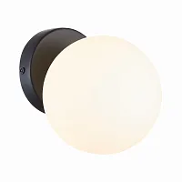 Бра Arcola SLE220101-01 Evoluce белый 1 лампа, основание чёрное в стиле модерн 