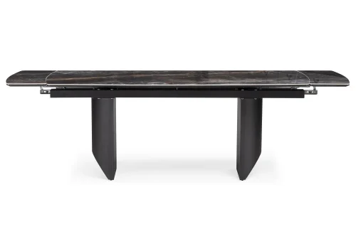Керамический стол Маре 200(260)х100х77 neodom titanium lawa nero / черный 588045 Woodville столешница чёрная из керамика фото 4