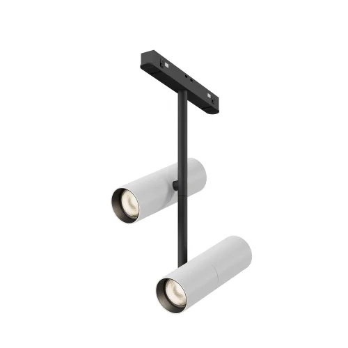 Трековый светильник LED Magnetic track system Exility TR005-2-2X12W3K-BW Maytoni белый для шинопроводов серии Magnetic track system Exility чёрный фото 11