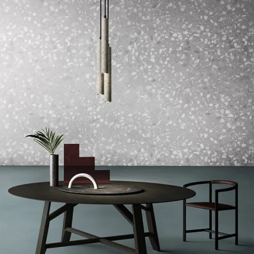 Светильник подвесной BRUT 189836-23 ImperiumLoft серый на 1 лампу, основание чёрное в стиле скандинавский фото 6