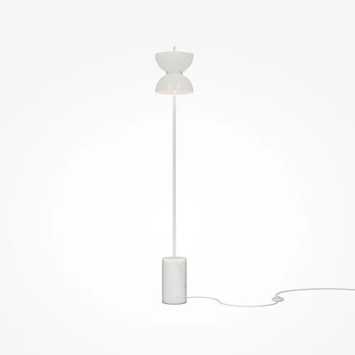 Торшер LED Kyoto MOD178FL-L11W3K Maytoni  белый 1 лампа, основание белое в стиле арт-деко современный
 фото 3