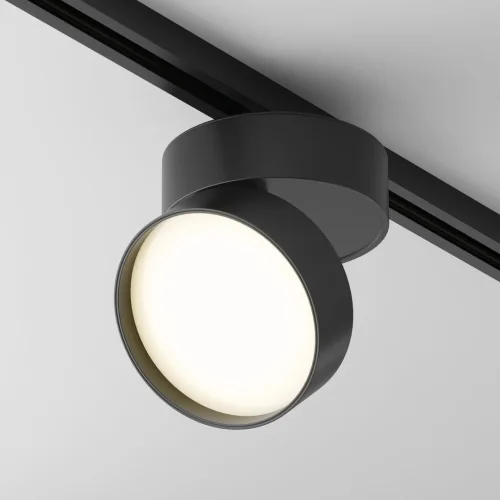 Трековый светильник Onda 3000K 18Вт 120° Single phase track system Unity TR007-1-18W3K-B-1 Maytoni чёрный для шинопроводов серии Single phase track system Unity чёрный фото 3