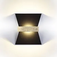 Бра LED Bilbao 3835/7WL Odeon Light бронзовый чёрный 1 лампа, основание бронзовое чёрное в стиле современный хай-тек минимализм 