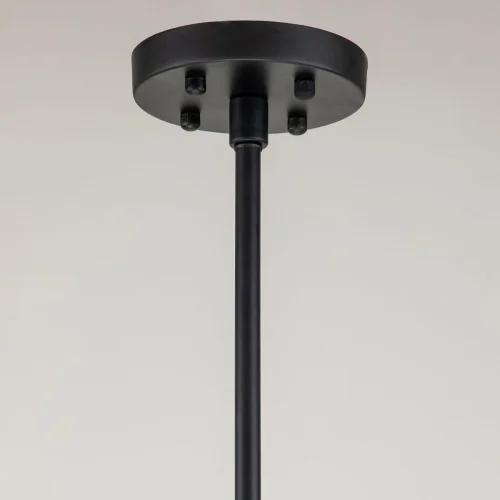 Люстра на штанге Amusing 2877-5P Favourite серая чёрная на 10 ламп, основание чёрное в стиле современный  фото 3