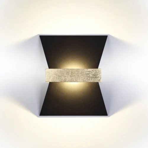 Бра LED Bilbao 3835/7WL Odeon Light бронзовый чёрный на 1 лампу, основание бронзовое чёрное в стиле современный хай-тек минимализм 