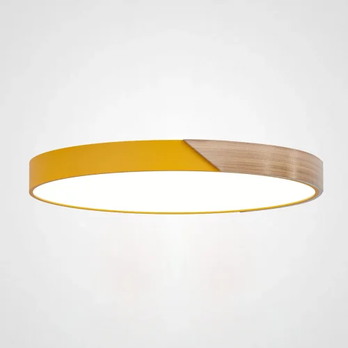 Светильник потолочный CLIP Yellow D50 193052-26 ImperiumLoft белый 1 лампа, основание жёлтое в стиле современный 