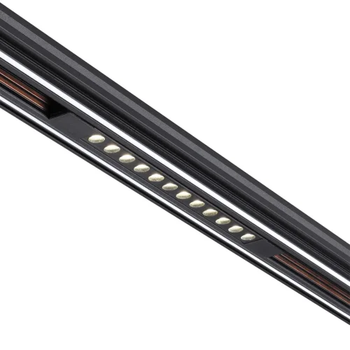 Трековый светильник LED для низковольтного шинопровода Flum 359433 Novotech чёрный для шинопроводов серии Flum чёрный фото 4