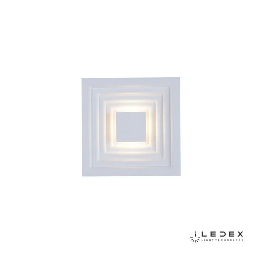 Бра LED Eclipse SMD-926406 WH-3000K iLedex белый на 1 лампу, основание белое в стиле хай-тек современный фото 3