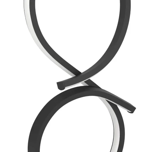 Настольная лампа LED Serpins 901269 Eglo чёрная на 1 лампу, основание чёрное металл в стиле хай-тек современный фото 4