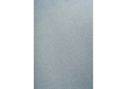 Стул на металлокаркасе Корсе пыльно-голубой / черный глянец 494365 Woodville, голубой/велюр, ножки/металл/чёрный, размеры - ****460*600 фото 6