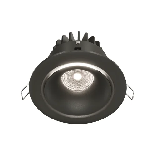 Светильник точечный LED Yin DL031-L12W4K-D-B Maytoni чёрный на 1 лампу, основание чёрное в стиле хай-тек современный фото 10