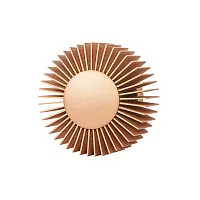 Бра LED Aurora 1092/01 AP-6 Divinare золотой на 1 лампу, основание золотое в стиле современный 