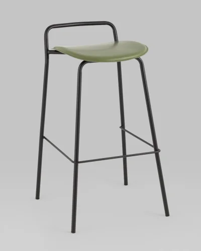 Стул барный Mantis, экокожа, зеленый УТ000038916 Stool Group, /, ножки//, размеры - *835***465*470
