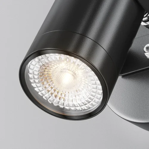 Настенный светильник Scope O025WL-01B Maytoni уличный IP65 чёрный 1 лампа, плафон чёрный в стиле современный GU10 фото 5