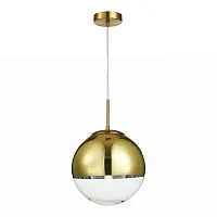 Светильник подвесной Boffi SLE114613-01 Evoluce латунь золотой 1 лампа, основание латунь в стиле современный шар