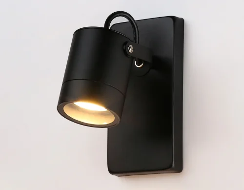 Настенный светильник ST3883 Ambrella light уличный IP54 чёрный 1 лампа, плафон чёрный в стиле хай-тек современный GU10 фото 2
