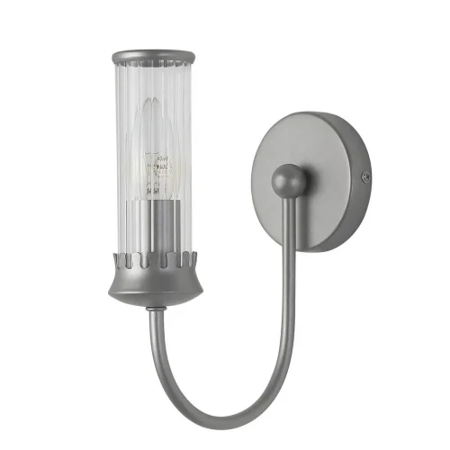 Бра Mollis 2693-1W Favourite прозрачный на 1 лампа, основание серебряное в стиле современный  фото 2