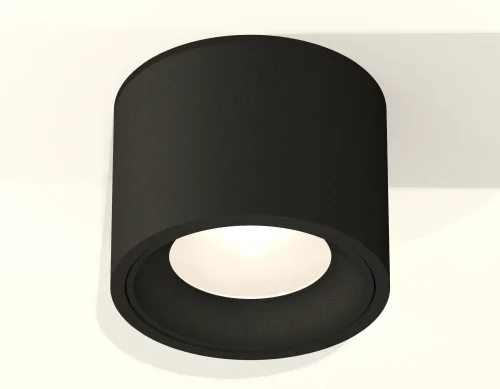 Светильник накладной Techno spot XS7511010 Ambrella light чёрный 1 лампа, основание чёрное в стиле хай-тек современный круглый фото 2