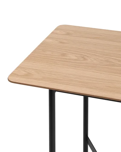 Стол барный Knobb 120*60 светлое дерево УТ000036495 Stool Group столешница светлая дерево из мдф фото 2