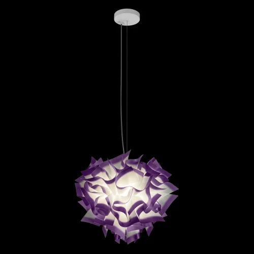 Люстра подвесная Слизия / Clizia 10593/420 Purple LOFT IT фиолетовая белая на 2 лампы, основание в стиле современный арт-деко фото 2 Люстра подвесная Слизия / Clizia 10593/420 Purple LOFT IT фиолетовая белая на 2 лампы, основание в стиле современный арт-деко фото 2