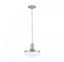 Светильник подвесной LED Тамбо CL716111Nz Citilux белый 1 лампа, основание хром в стиле современный 