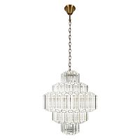 Люстра подвесная Селебрейшн / Celebration 10579/600 Clear LOFT IT прозрачная на 19 ламп, основание бронзовое в стиле современный 
