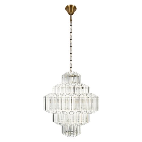 Люстра подвесная Селебрейшн / Celebration 10579/600 Clear LOFT IT прозрачная на 19 ламп, основание бронзовое в стиле современный Люстра подвесная Селебрейшн / Celebration 10579/600 Clear LOFT IT прозрачная на 19 ламп, основание бронзовое в стиле современный