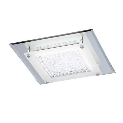 Люстра потолочная LED CRYSTAL 4580 Mantra прозрачная на 1 лампа, основание хром в стиле современный  фото 2